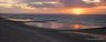Crépuscule Mer du Nord